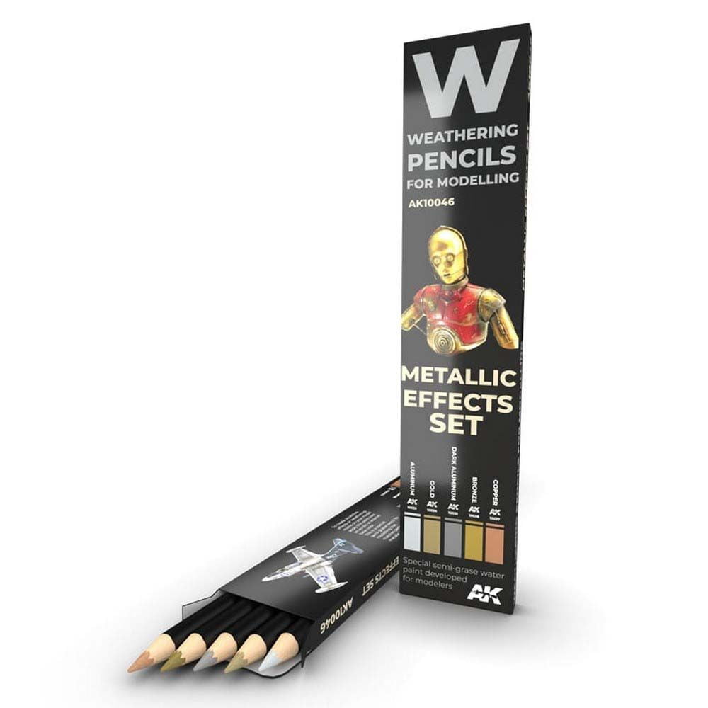 Watercolor Pencil Set Metallics