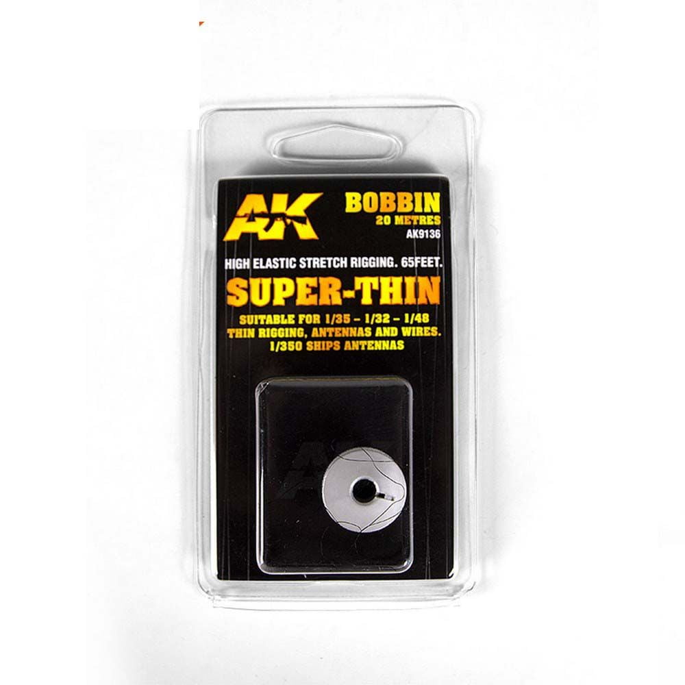 AK Accessories: Elastic Rigging Bobbin Super-Thin