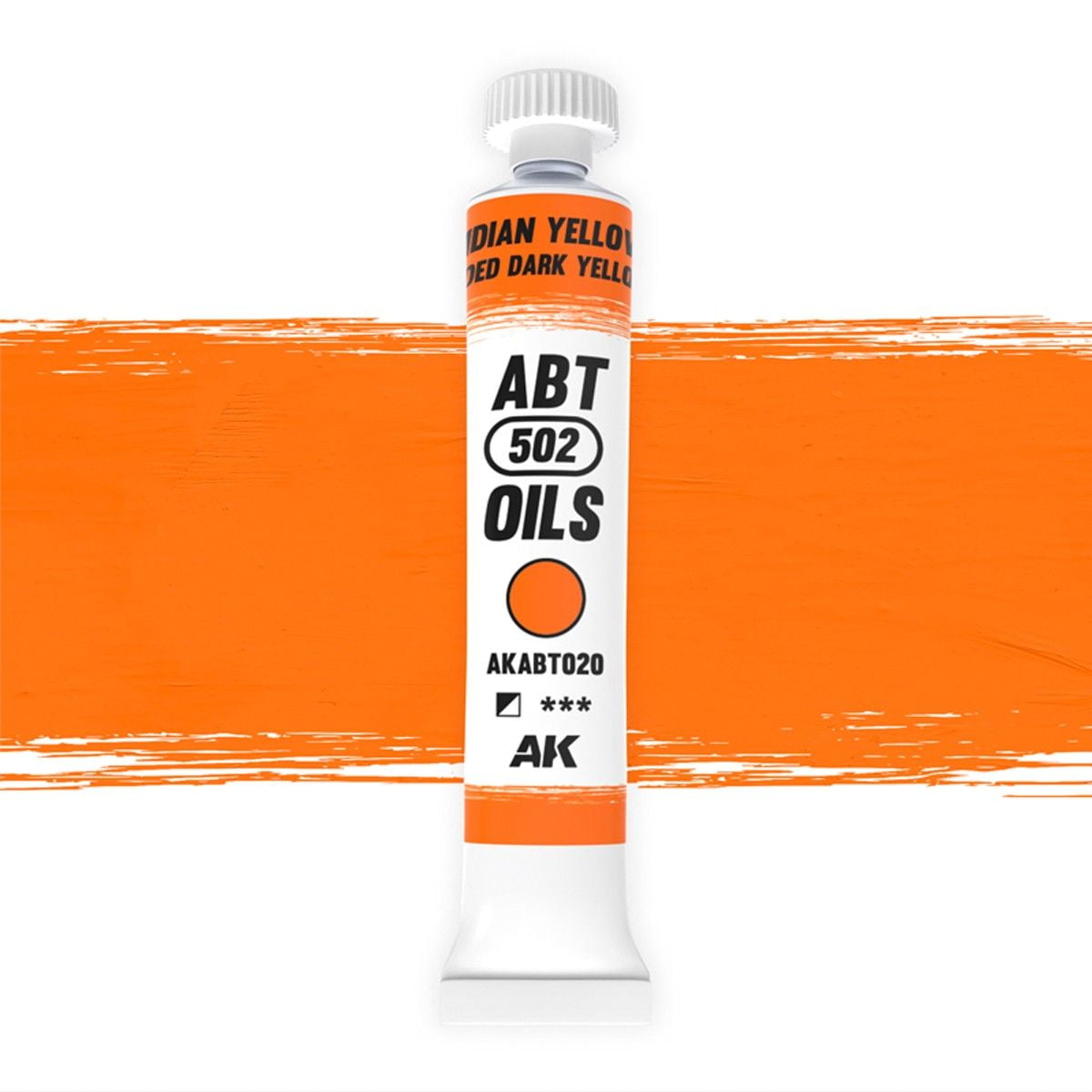 ABT 502 Oils - Indian Yellow/Faded Dark Yellow - 20ml