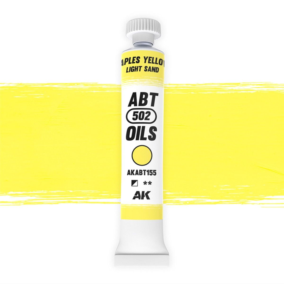 ABT 502 Oils - Naples Yellow/Light Sand - 20ml