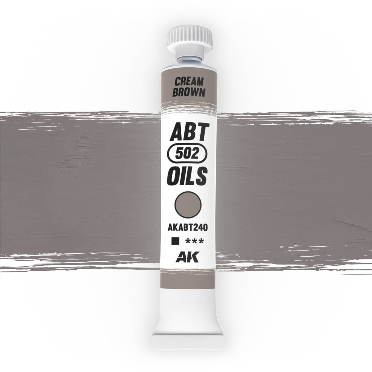 ABT 502 Oils - Cream Brown - 20ml