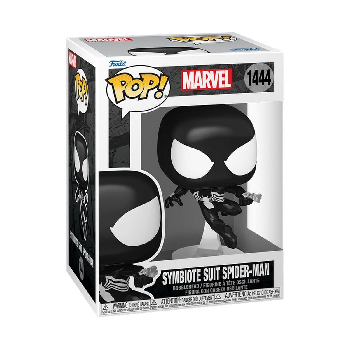 Symbiote Spider-Man - Marvel Comics - Funko POP! Marvel (1444)