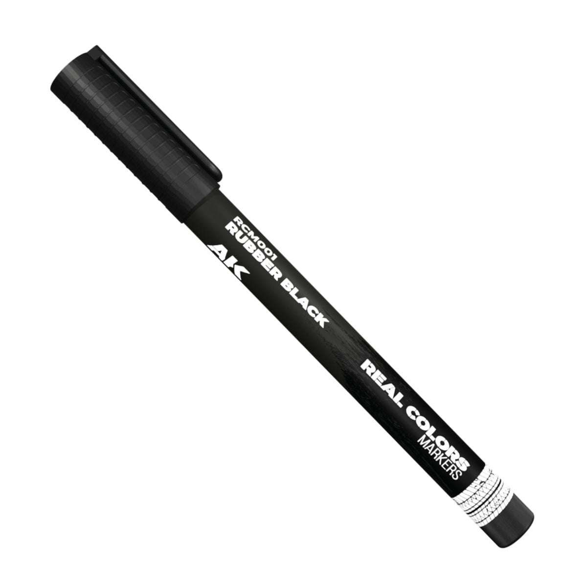 Real Colors Marker: Rubber Black - Acrylic Paint Marker